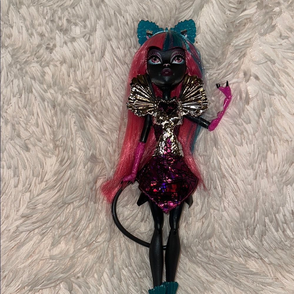 Monster High Doll with Pink and Black Outfit